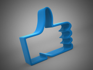 Fototapeta premium Like symbol