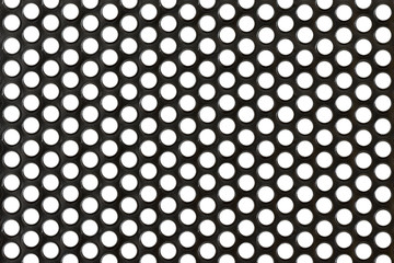 Abstract Steel or Metal Textured Pattern with Round Cells
