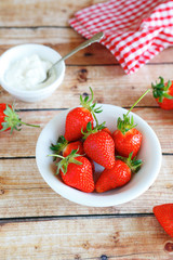 strawberries and cream
