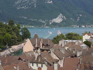 Detalle de Annecy (Francia)