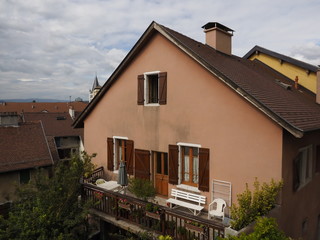 Detalle de Annecy (Francia)