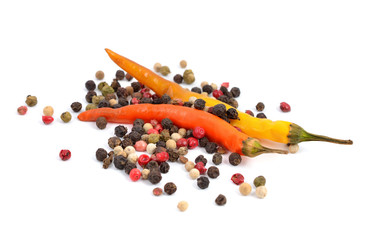 Pepper isolated.