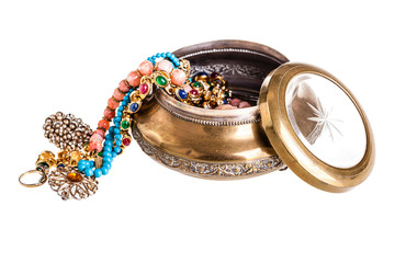 vintage jewelry box