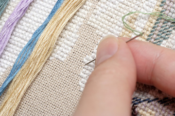 Cross-Stitch (Embroidery)