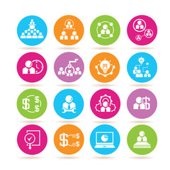 business management icons