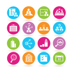 business management icons