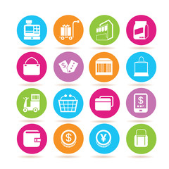 shopping icons