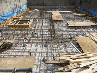 新築住宅の基礎工事