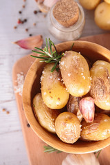 grilled potatoes