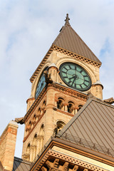 Toronto Old City Hall in the sunset light
