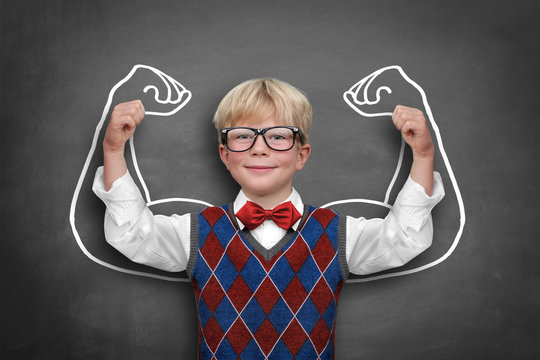 Child with muscle