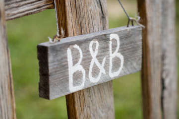 B&B Signboard - Powered by Adobe