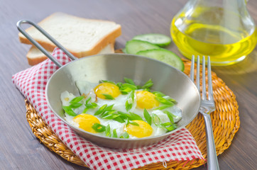 fried eggs