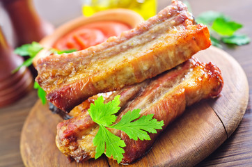 roasted lamb chops
