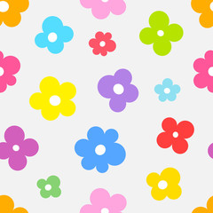 Flower seamless pattern