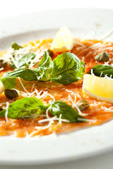 Salmon Carpaccio