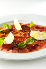 Tuna Carpaccio
