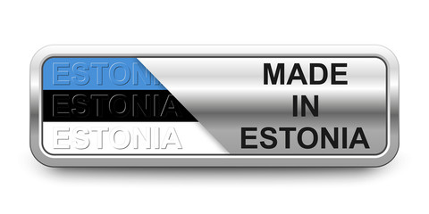 Made in Estonia Button