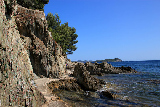 Sentier du littoral.