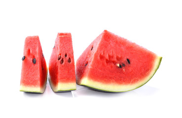 watermelon islice on white background