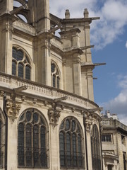 Fototapeta premium Iglesia de Sant Eustache en París