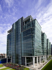 Fototapeta na wymiar Modern Office Buildings, Birmingham, England