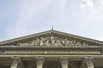Fototapeta na wymiar fronton du Panthéon, Paris