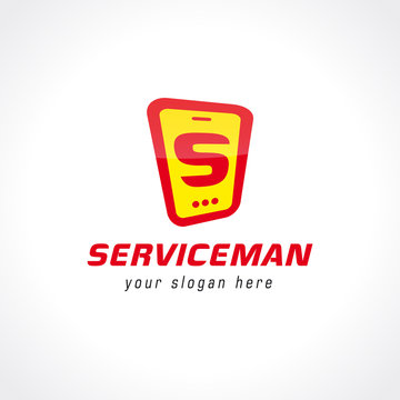 Logo for the service center