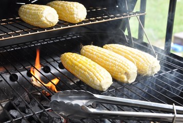 Grilling corns