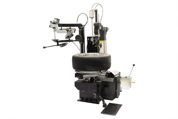 image of tyre fitting machine