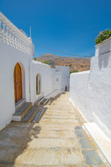 Gasse in Lindos