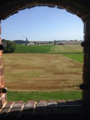 vista sui campi