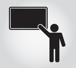 person show at board