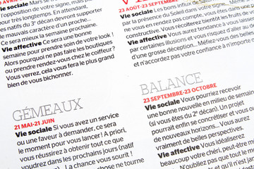 Naklejka premium horoscope