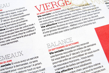 Obraz premium horoscope