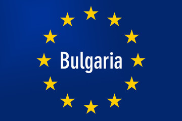 Europe Sign: Bulgaria