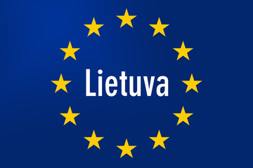 Europe Sign: Lithuania