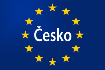 Europe Sign: Czech Repubilc