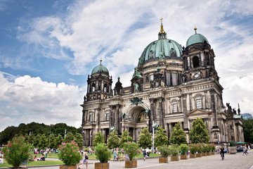 Fototapeta na wymiar Berlin cathedral (Berliner Dom), Berlin Germany