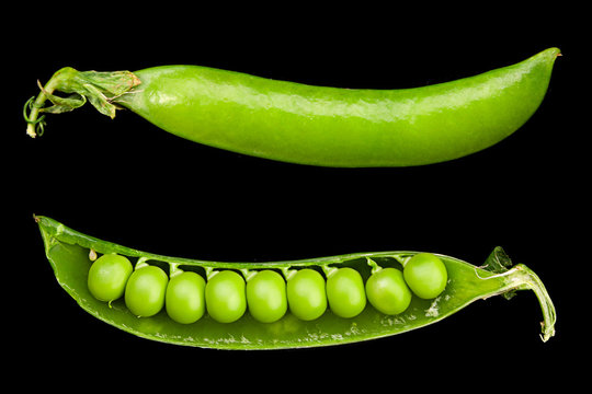 Peas vegetable closeup