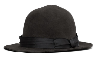 Black hat isolated on white