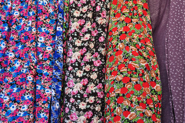 floral pattern textile