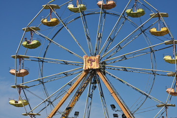 Obraz premium A travelling funfair