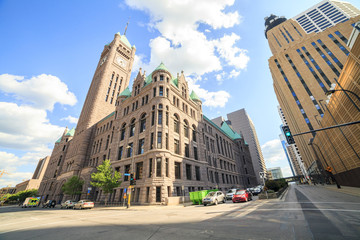 City Hall of Minneapolis, Minnesota.
