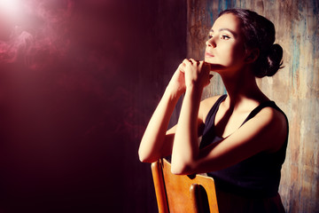 Naklejka premium spanish beauty