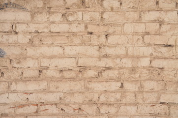 White brick wall