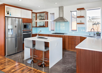 Beautiful Contemporary Kitchen in New Home