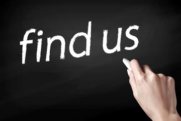 Fototapeta premium find us