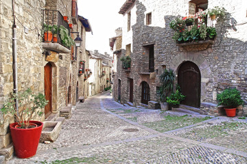 Fototapeta na wymiar The old town. Spain