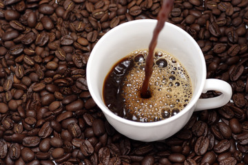 Hot coffee